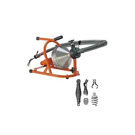 General Wire Drain-Rooter PH Drain/Sewer Cleaning Machine W/ 50' x 5/16 Cable & Cutter Set,  PH-DR-B